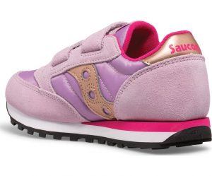 SAUCONY – SCARPE BAMBINO JAZZ DOUBLE MALVA/ROSA