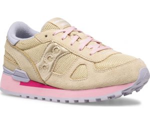 SAUCONY – SCARPE BAMBINO SHADOW ORIGINAL CREMA / MULTI