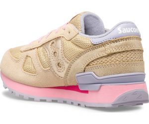 SAUCONY – SCARPE BAMBINO SHADOW ORIGINAL CREMA / MULTI