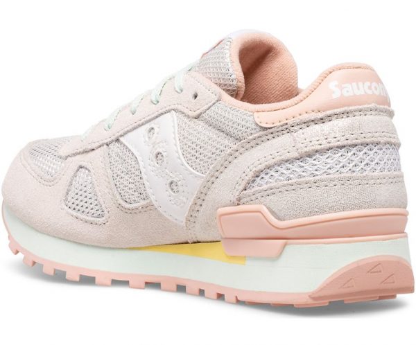 SAUCONY – SCARPE BAMBINO SHADOW ORIGINAL BIANCO/MULTI