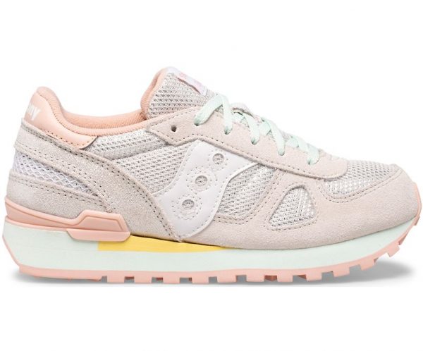 SAUCONY – SCARPE BAMBINO SHADOW ORIGINAL BIANCO/MULTI