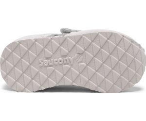 SAUCONY – SCARPE BAMBINI PICCOLI BABY JAZZ HOOK & LOOP SILVER METALLIC