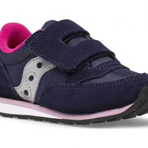 SAUCONY – SCARPE BAMBINI PICCOLI BABY JAZZ HOOK & LOOP BLUE/ROSA