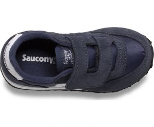 SAUCONY – SCARPE BAMBINI PICCOLI BABY JAZZ HOOK & LOOP BLUE/BIANCO