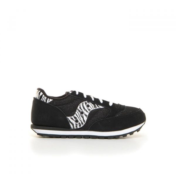 SAUCONY – SCARPE BAMBINO JAZZ ORIGINAL NERO/ZEBRA