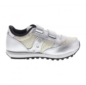 SAUCONY – SCARPE BAMBINO JAZZ DOUBLE SILVER