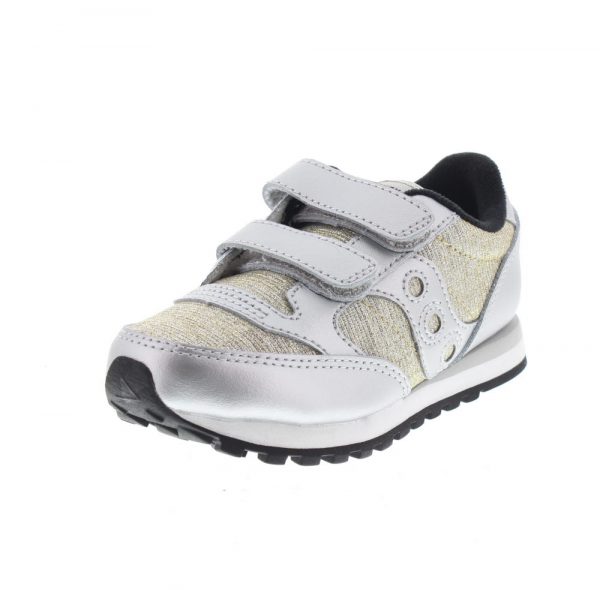 SAUCONY – SCARPE BAMBINO JAZZ DOUBLE SILVER