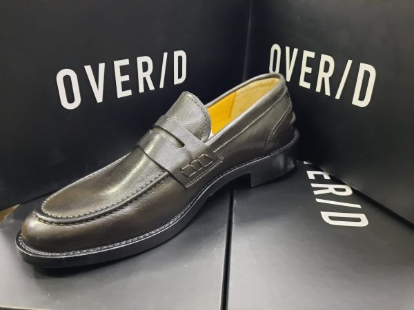 OVER/D – MOCASSINO PELLE TESTA DI MORO