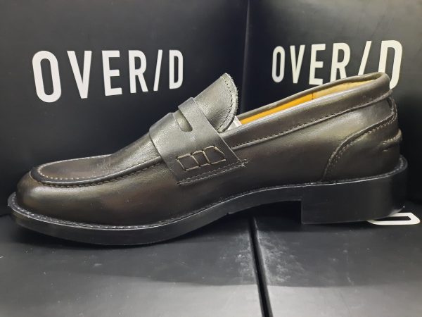 OVER/D – MOCASSINO PELLE TESTA DI MORO