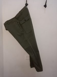 OUTFIT ITALY – PANTALONE UOMO VERDE OLIVA