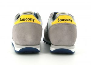 SAUCONY – SCARPE BAMBINO JAZZ ORIGINAL GRIGIO/BLUE/GIALLO