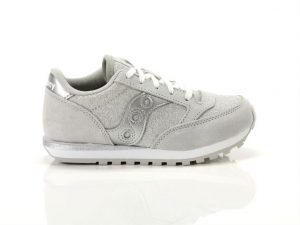 SAUCONY – SCARPE BAMBINO JAZZ ORIGINAL SILVER METALLI
