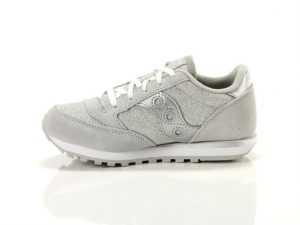 SAUCONY – SCARPE BAMBINO JAZZ ORIGINAL SILVER METALLI