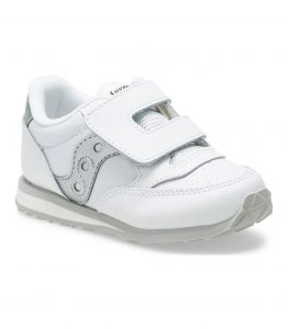 SAUCONY – SCARPE BAMBINI PICCOLI BABY JAZZ HOOK & LOOP BIANCO