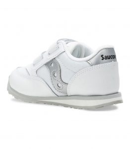 SAUCONY – SCARPE BAMBINI PICCOLI BABY JAZZ HOOK & LOOP BIANCO