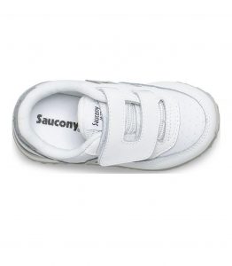 SAUCONY – SCARPE BAMBINI PICCOLI BABY JAZZ HOOK & LOOP BIANCO