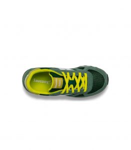 SAUCONY – SCARPE BAMBINO SHADOW ORIGINAL VERDE/BIANCO