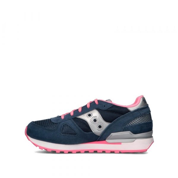 SAUCONY – SCARPE BAMBINO SHADOW ORIGINAL NAVY/ROSA