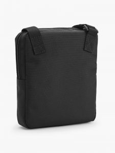 CALVIN KLEIN – Borsa Unisex a Tracolla con Logo Frontale Nero