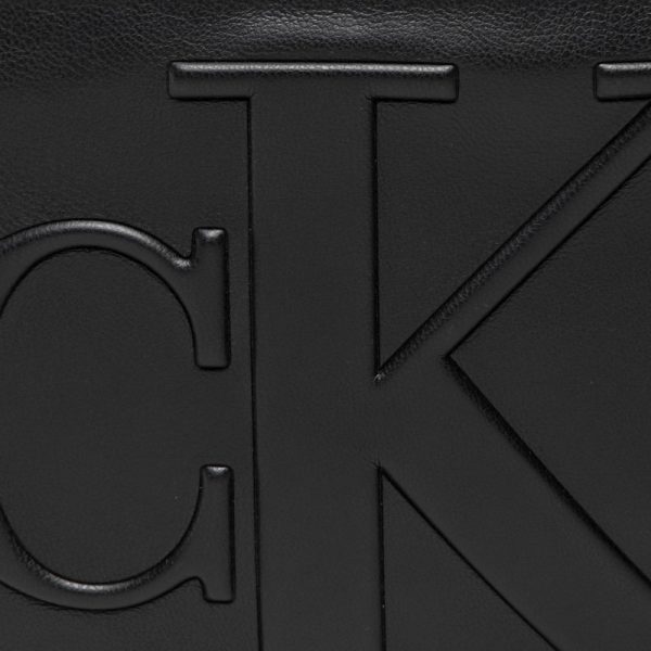 CALVIN KLEIN – Marsupio in Pelle Nero