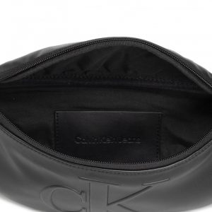 CALVIN KLEIN – Marsupio in Pelle Nero
