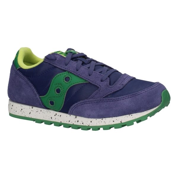 SAUCONY – SCARPE BAMBINO JAZZ ORIGINAL BLUE/Verde