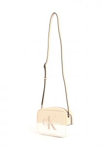 CALVIN KLEIN – Borsa Donna Borsetta con Tracolla Color-Block Rosa-Bianco