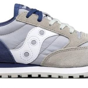 SAUCONY – SCARPE BAMBINO JAZZ ORIGINAL GRIGIO/Blu