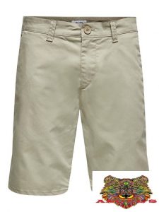 ONLY&SONS – PENTALONE CORTO UOMO BEIGE