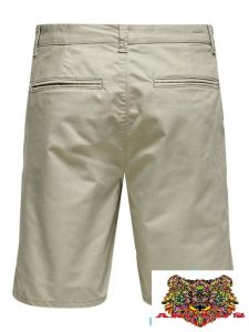 ONLY&SONS – PENTALONE CORTO UOMO BEIGE