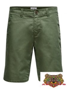 ONLY&SONS – PENTALONE CORTO UOMO VERDE