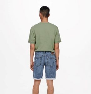 ONLY&SONS – JEANS CORTI Con ROTTURA