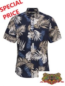 ONLY&SONS – CAMICIA UOMO A MANICA CORTA FANTASIA FLOREALE