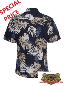 ONLY&SONS – CAMICIA UOMO A MANICA CORTA FANTASIA FLOREALE