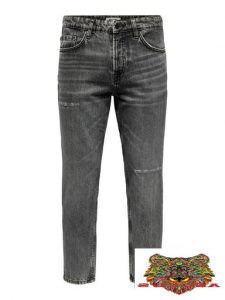 ONLY&SONS – JEANS UOMO  AFFUSOLATO CROPPED