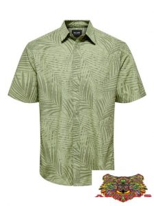 ONLY&SONS – CAMICIA UOMO MANICHE CORTE