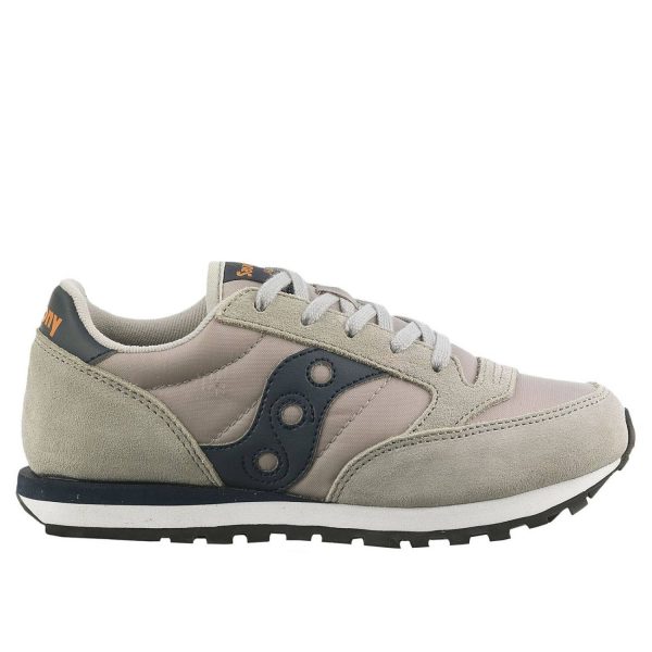 SAUCONY – SCARPE BAMBINO JAZZ ORIGINAL GRIGIO/Blu