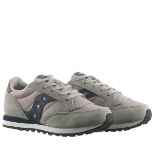 SAUCONY – SCARPE BAMBINO JAZZ ORIGINAL GRIGIO/Blu