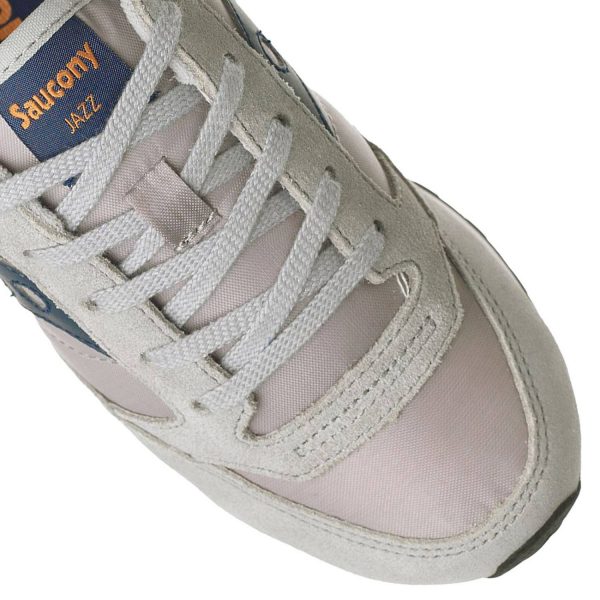 SAUCONY – SCARPE BAMBINO JAZZ ORIGINAL GRIGIO/Blu