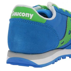 SAUCONY – SCARPE BAMBINO JAZZ ORIGINAL CELESTE/Verde