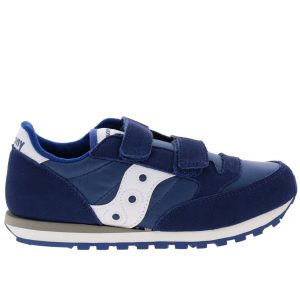 SAUCONY – SCARPE BAMBINO CON STRAPPI JAZZ DOUBLE Cobalto