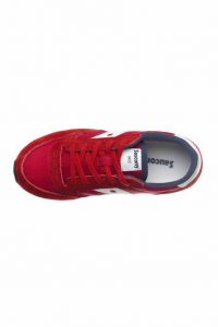 SAUCONY – SCARPE BAMBINO JAZZ ORIGINAL ROSSO/Bianco