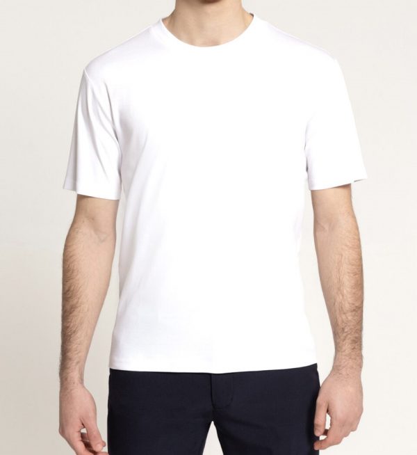 OUT/FIT – T-SHIRT in COTONE MERCERIZZATO OVERFIT