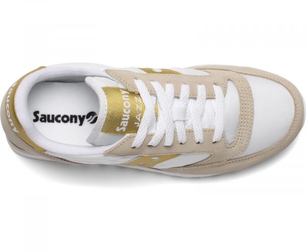 SAUCONY – Scarpe DONNA JAZZ ORIGINAL BIANCO/ORO