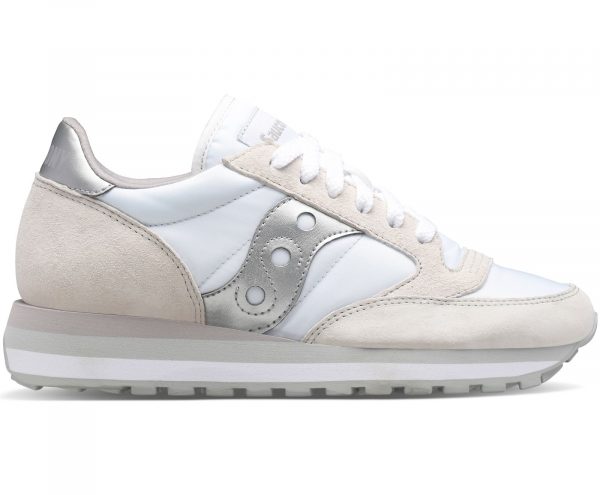 SAUCONY – Scarpe DONNA JAZZ TRIPLE BIANCO/SILVER