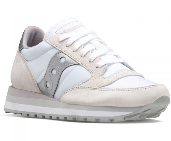 SAUCONY – Scarpe DONNA JAZZ TRIPLE BIANCO/SILVER