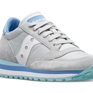 SAUCONY – Scarpe DONNA JAZZ TRIPLE GRIGIO/BLUE