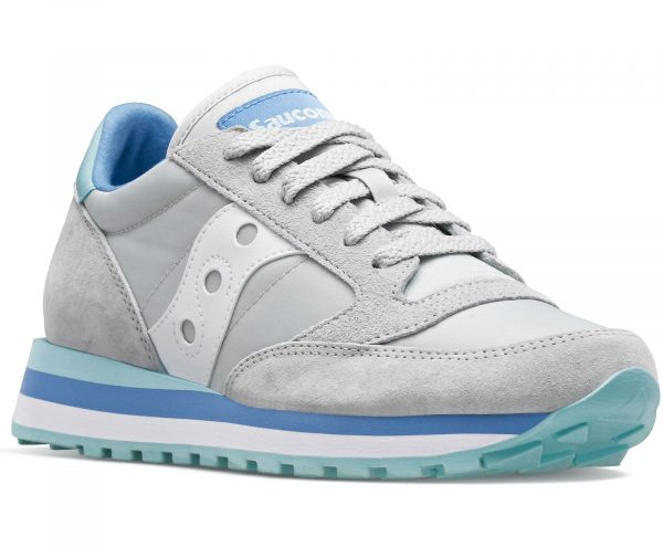 SAUCONY – Scarpe DONNA JAZZ TRIPLE GRIGIO/BLUE