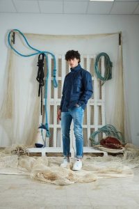 OVER/D – JEANS 5 TASCHE SLIM Uomo CHIARO