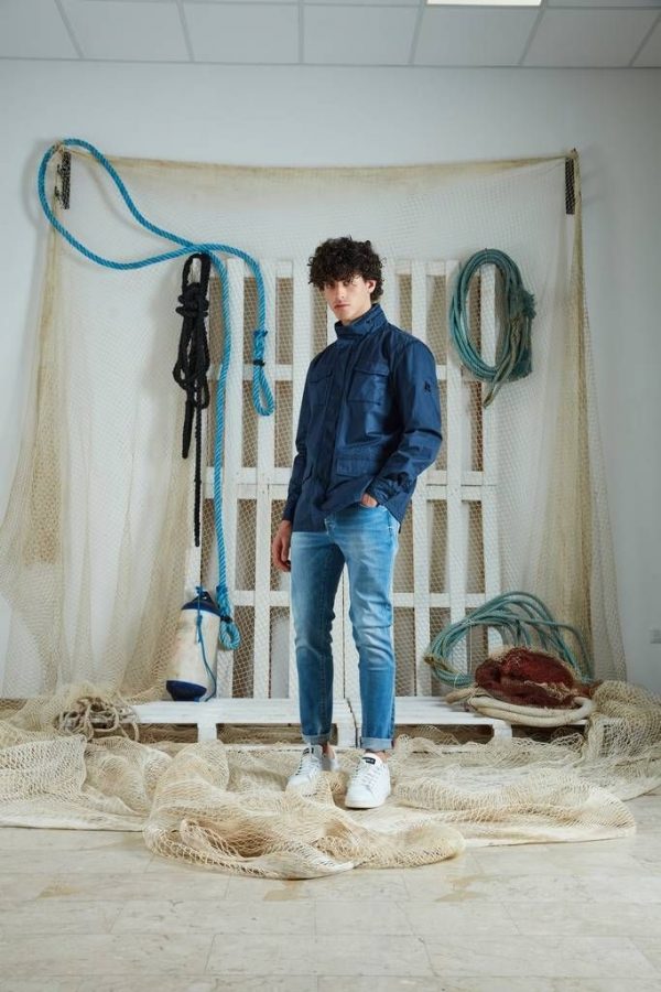 OVER/D – JEANS 5 TASCHE SLIM Uomo CHIARO